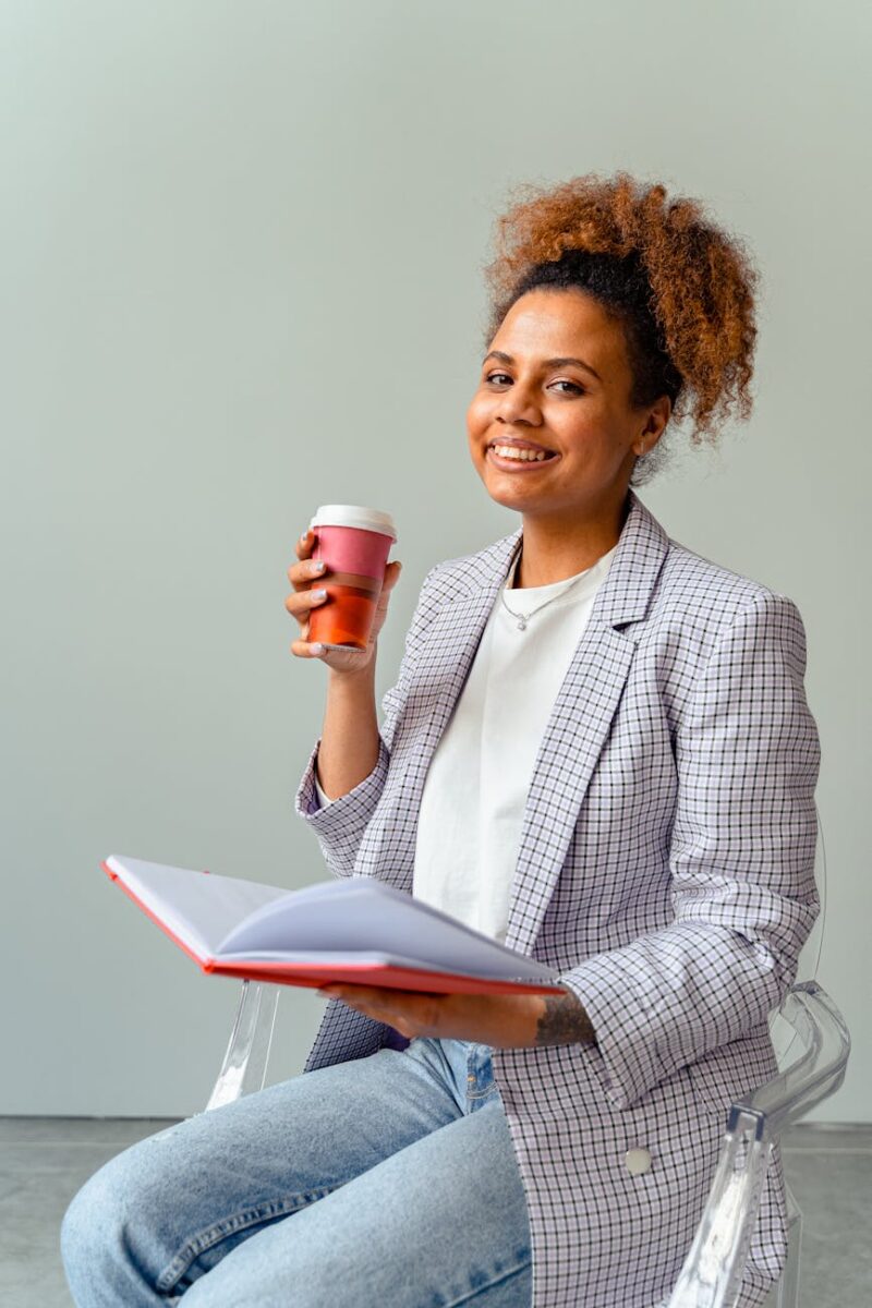 a psychologist smiling